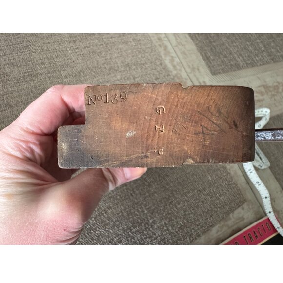Antique Woodworking Carpentry Tools - Vintage Wooden Molding Planes 18th Century - Picture 4 of 15